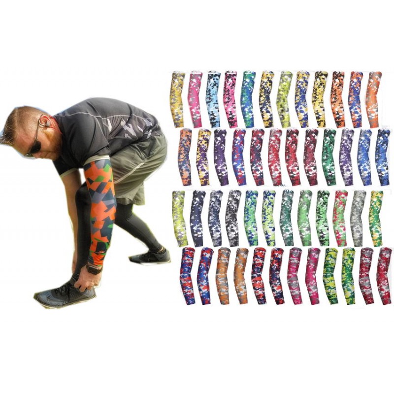 Outdoor Prevent Bask In Ice Silk Arm Sleeves