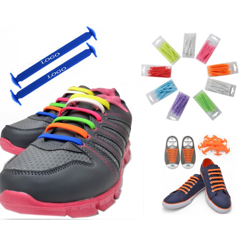 A set of16  Silicone Shoelace & Light in the Dark