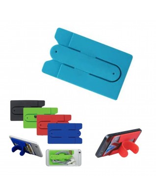 Silicone Phone Wallet And Stand Holder