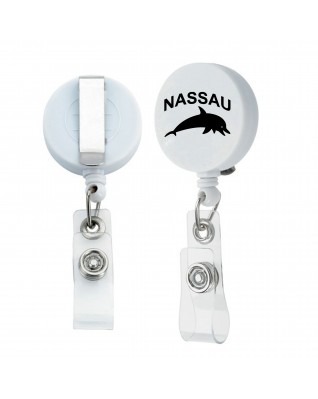 Round Retractable Badge Holders
