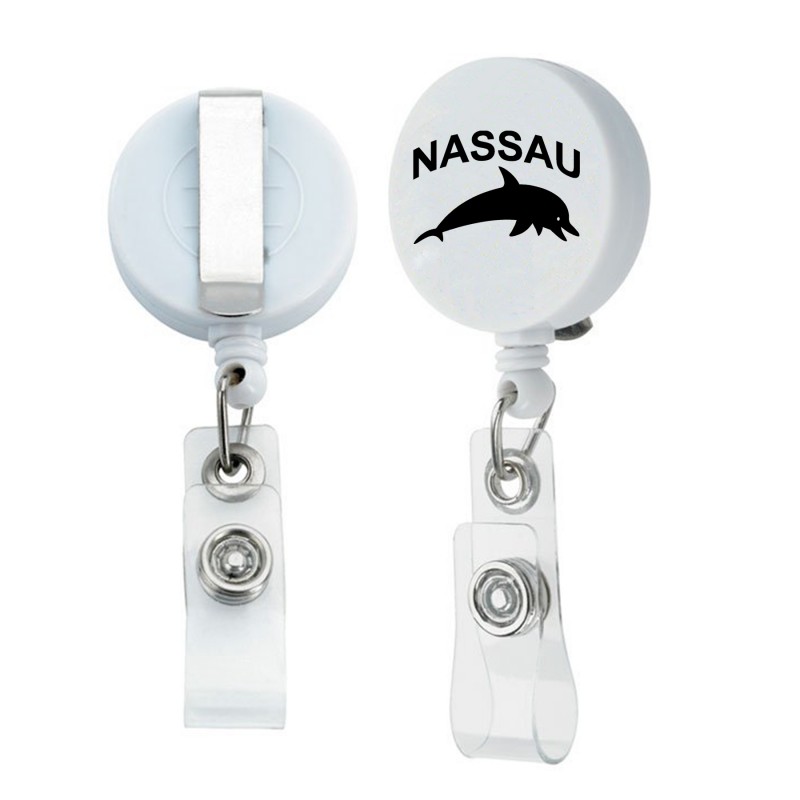 Round Retractable Badge Holders
