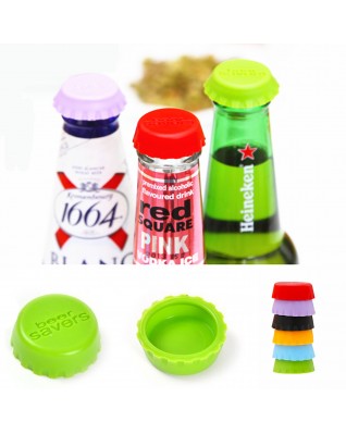 Silicone Bottle Caps Beer Wine Soda Pop Wine Set