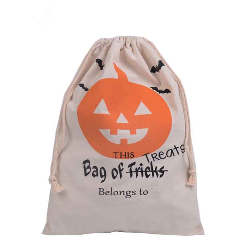 Drawstring Bag Hallowmas Folding Backpack 