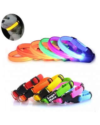 LED Dog Collar, LED Night Flashing Pet Collar 