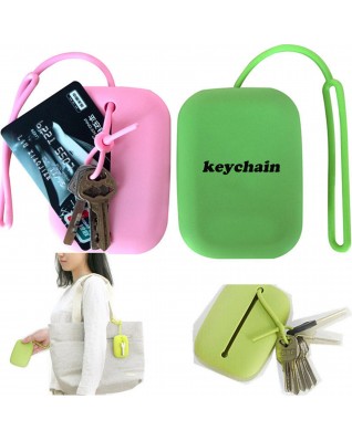 Silicone Card Bag/Keychain 