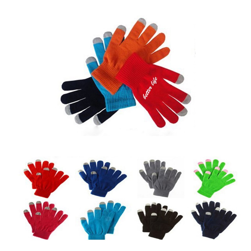 Touch Screen Gloves Made Of 100% Acrylic