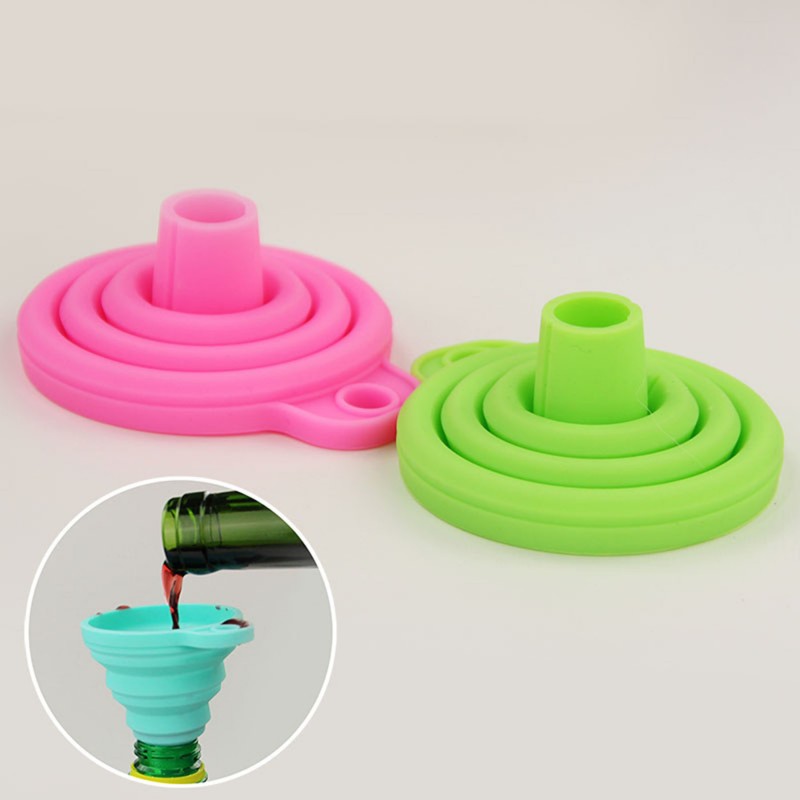 Folding Collapsible Silicone Funnel