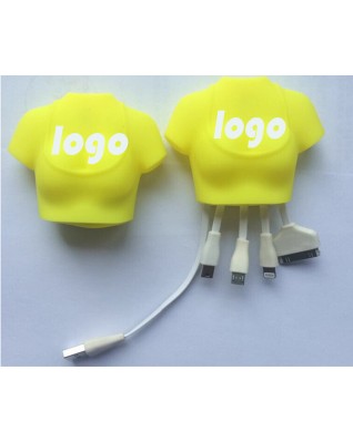 Hot Girl 4 in 1 Retractable Charging Cable
