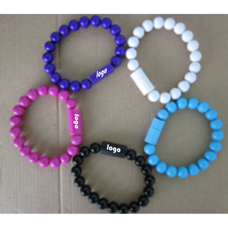 Smart beads bracelet usb cable