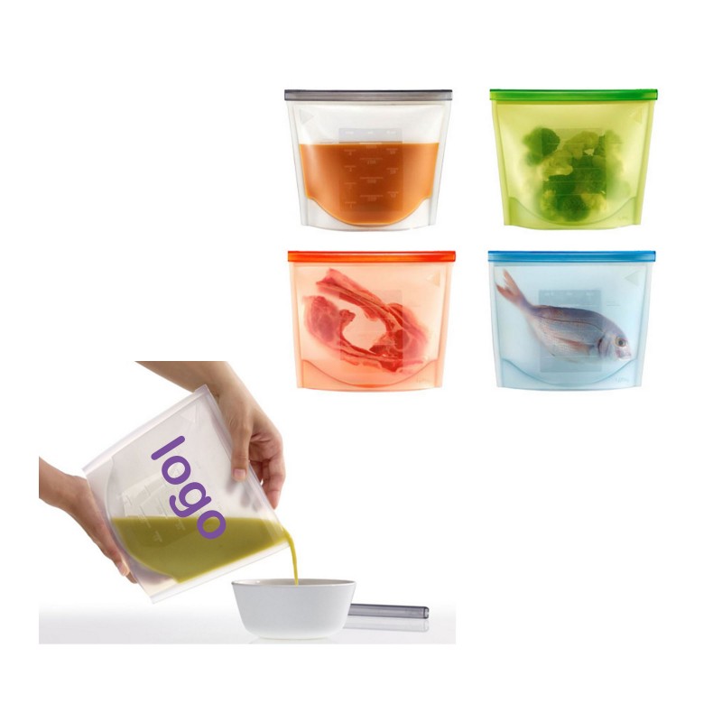 Silicone Food Sealed Storage Bags