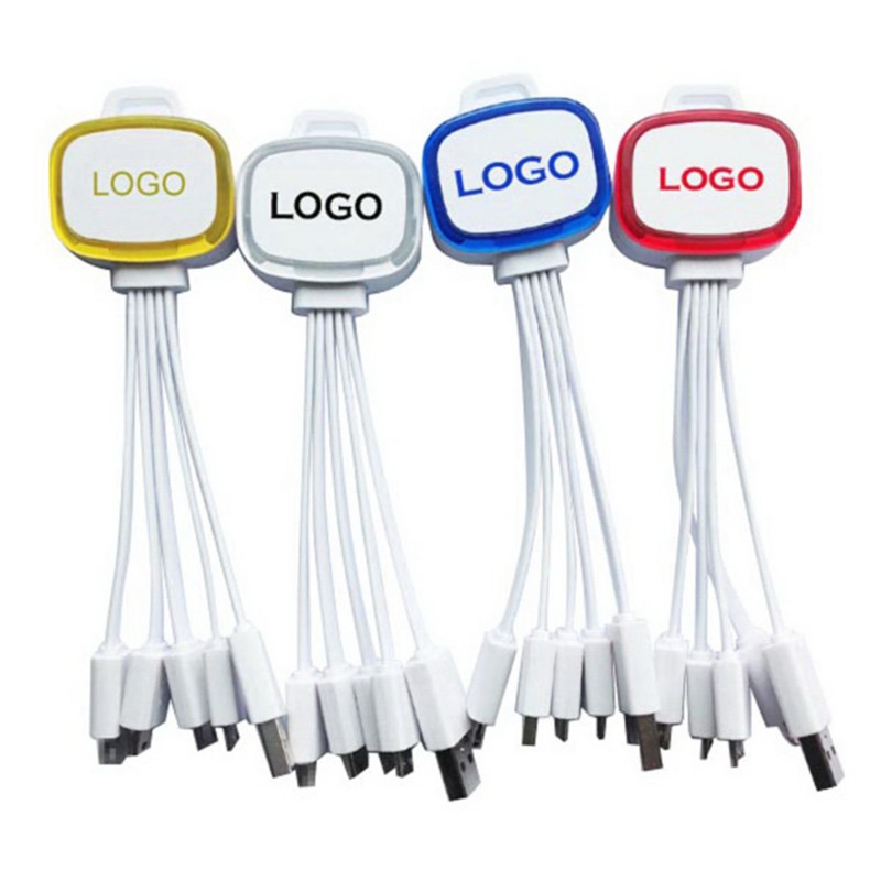 Flashing USB Charging Cable 4 in 1
