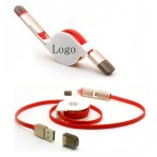 Retractable Multi USB Charger and Data Cable/Cord