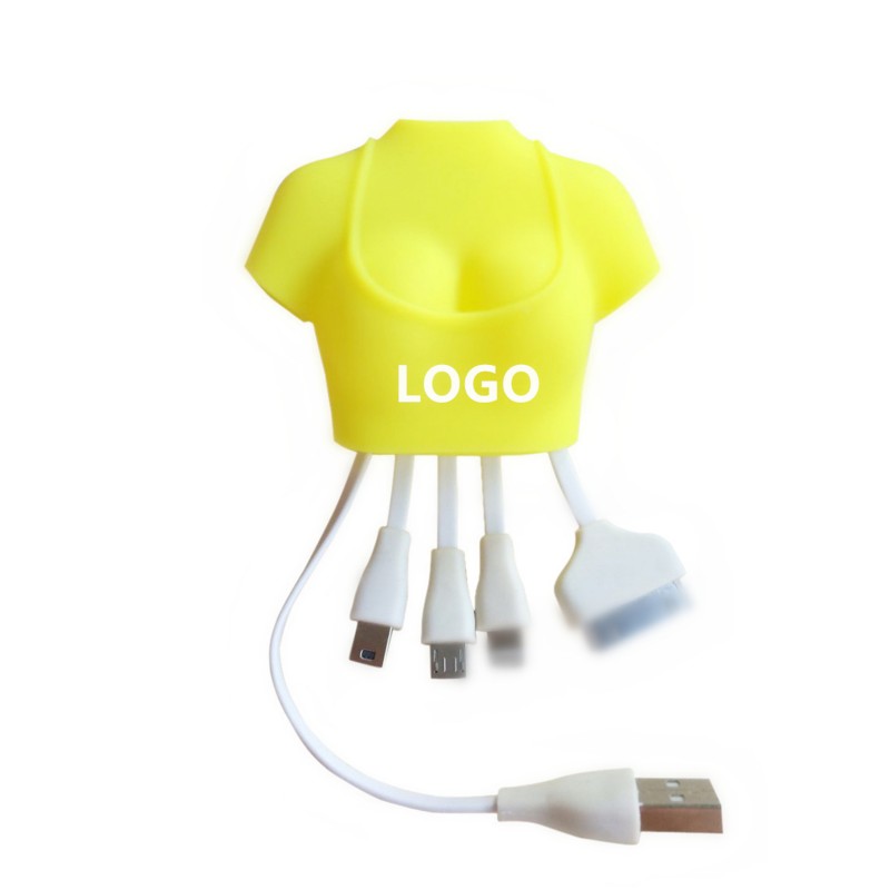 4 in 1 Retractable   USB Cable Phone Charger