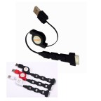 4 in 1 Retractable USB Charging and Date Cable 