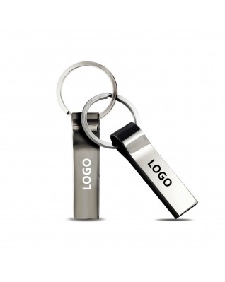 Metallic USB Flash Drive - 2 GB Office School