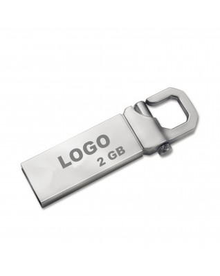 Metallic USB Flash Drive - 2 GB Great for promotional gifts and giveaways