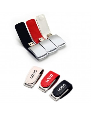 Leather USB Flash Drive - 2 GB 