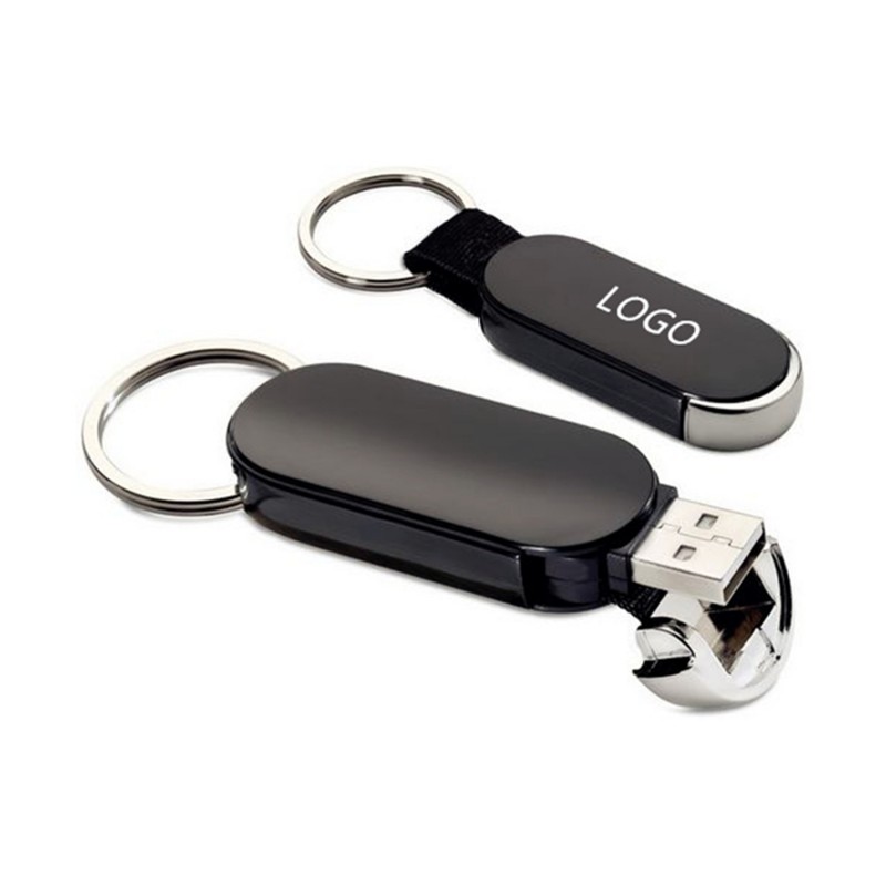 USB Flash Drive with Keychain - 2 GB 