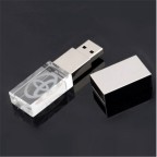 Crystal USB Flash Drive - 2 GB 