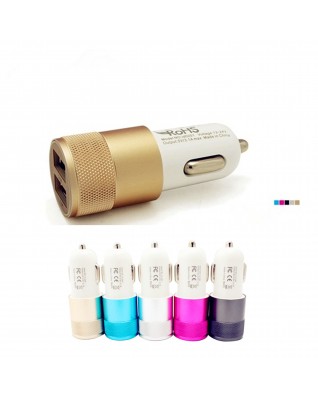 Dual Port USB Car Charger/Power Adapter