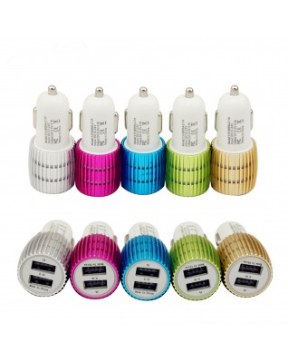 Cannon Shaped Dual Port USB Car Charger/Power Adapter 