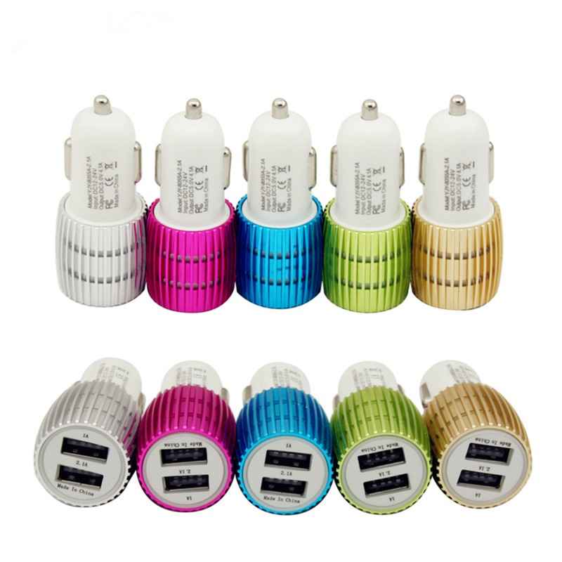 Cannon Shaped Dual Port USB Car Charger/Power Adapter 