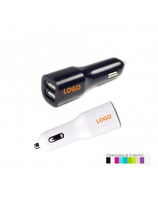 Dual Port USB Car Charger/Power Adapter USB Car Charger