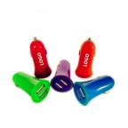 Horn Shaped Dual Port USB Car Charger/Adapter Horn Shaped Car Charger