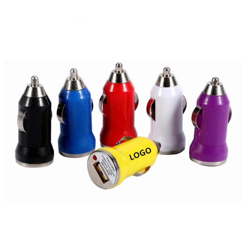 Mini Bullet USB Car Charger/Power Adapter 