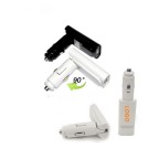 Folding USB Car Charger/Power Adapter 