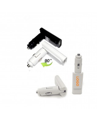 Folding USB Car Charger/Power Adapter 