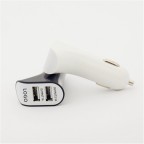 Boot Shaped Dual Port USB Car Charger/Adapter 