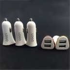 Dual Port USB Car Charger/Power Adapter Input:12-24V
