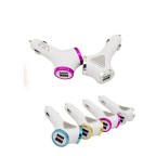 4-Port USB Car Charger/Power Adapter for phones