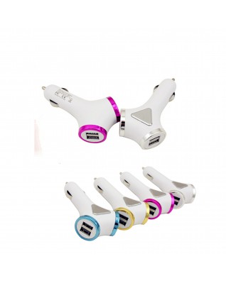 4-Port USB Car Charger/Power Adapter for phones