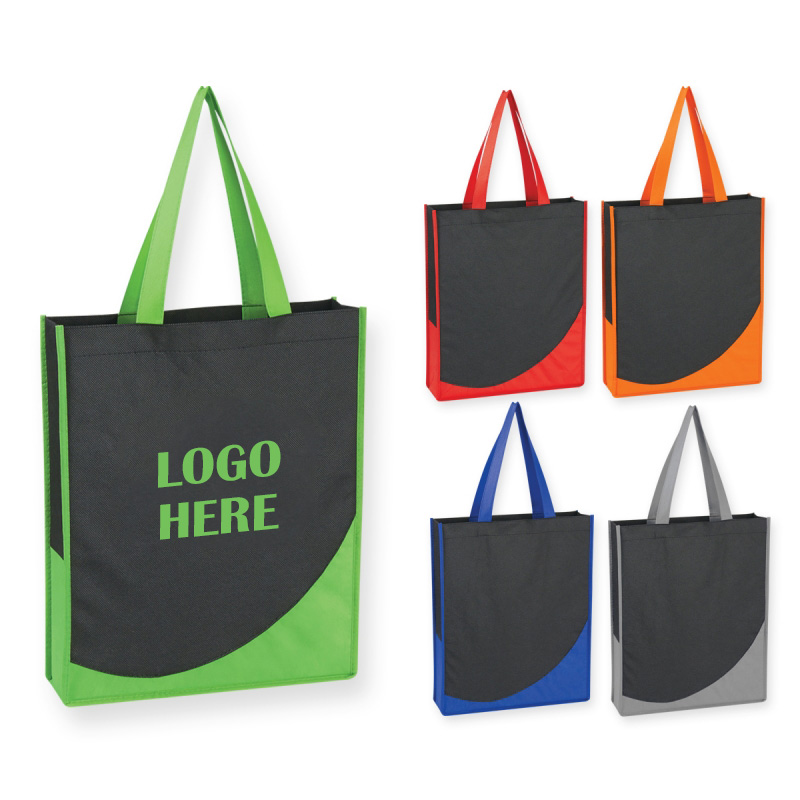 Non Woven Tote w/ Accent Trim