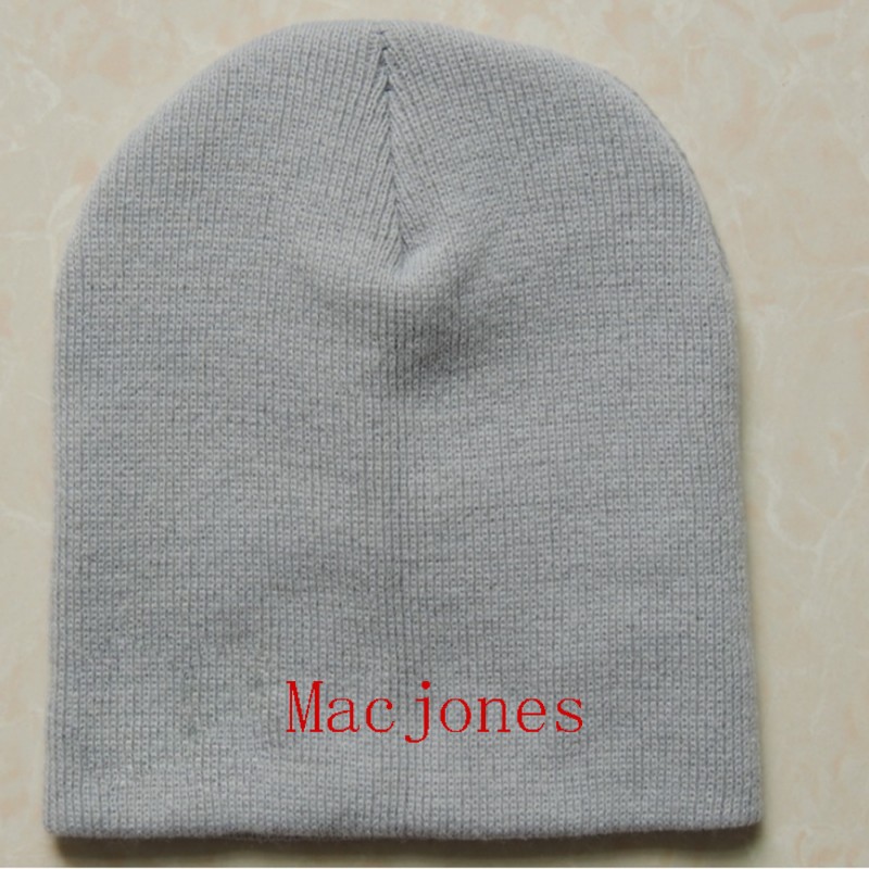 Pure Color Knit Beanie