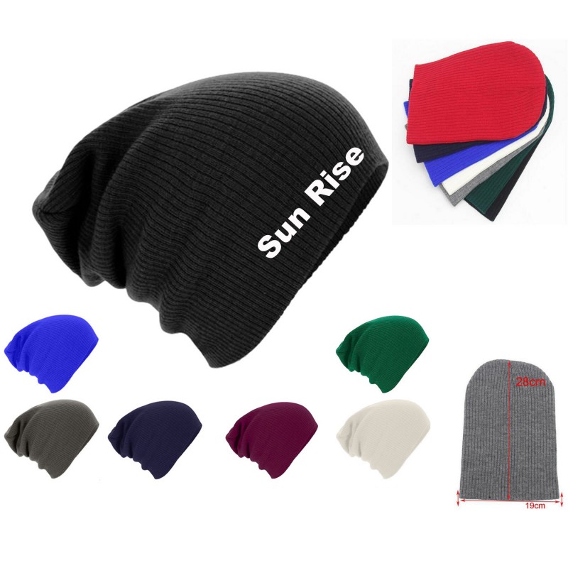 Unisex Knitted Beanie Hat