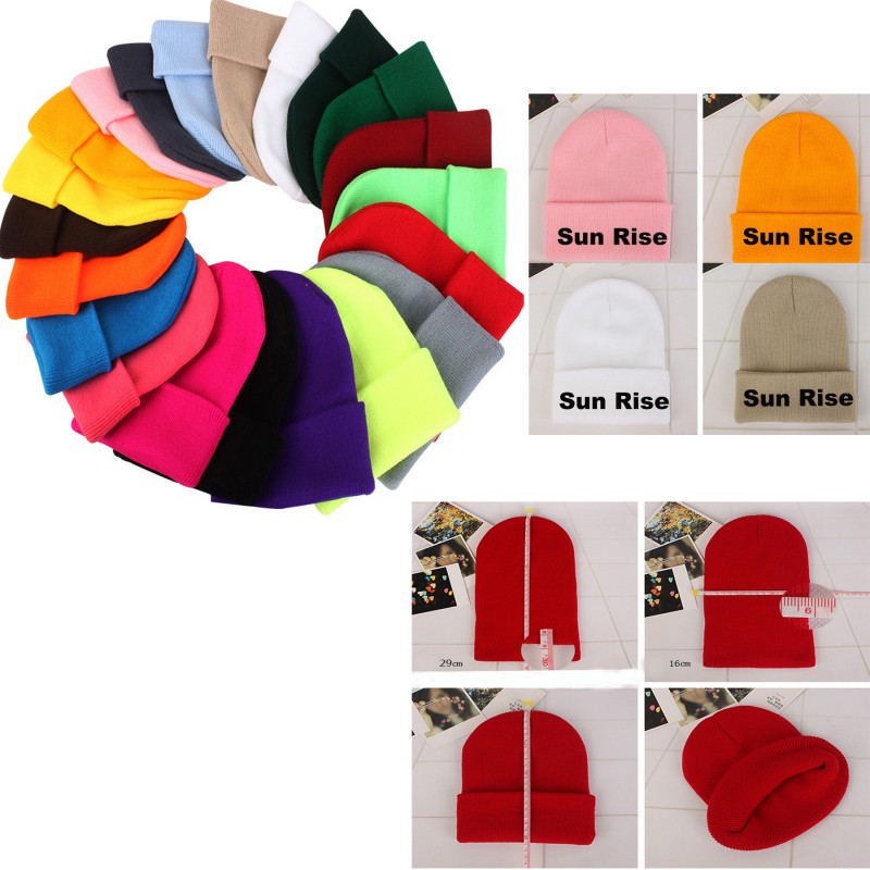 Pinkycolor Knitted Beanie Hat
