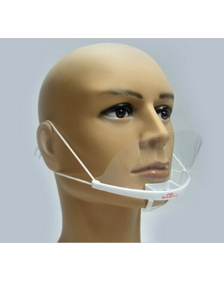 Home & Kitchen Environmental Plastic Clear Mouth Mask