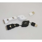 Retractable 3 in 1 Charging and Date Cable