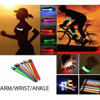 LED Reflective Night Safety Reflective Wrist Band