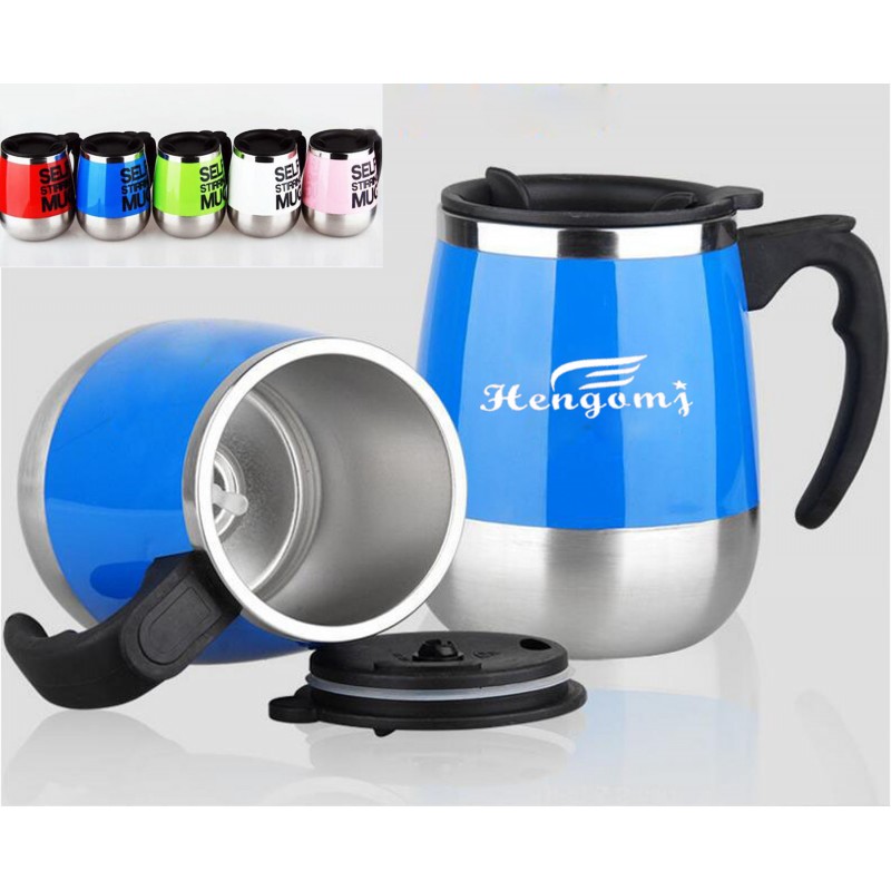 Self Stirring Stainless Steel Travel Mug