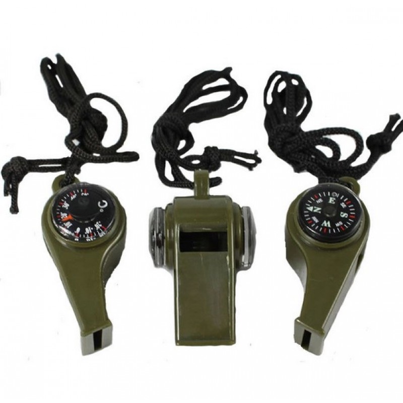 Outdoor Multifunctional Emergency Survival Whistle