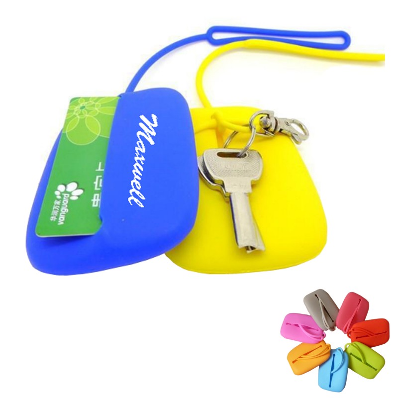 Silicone Key Credit Card Case