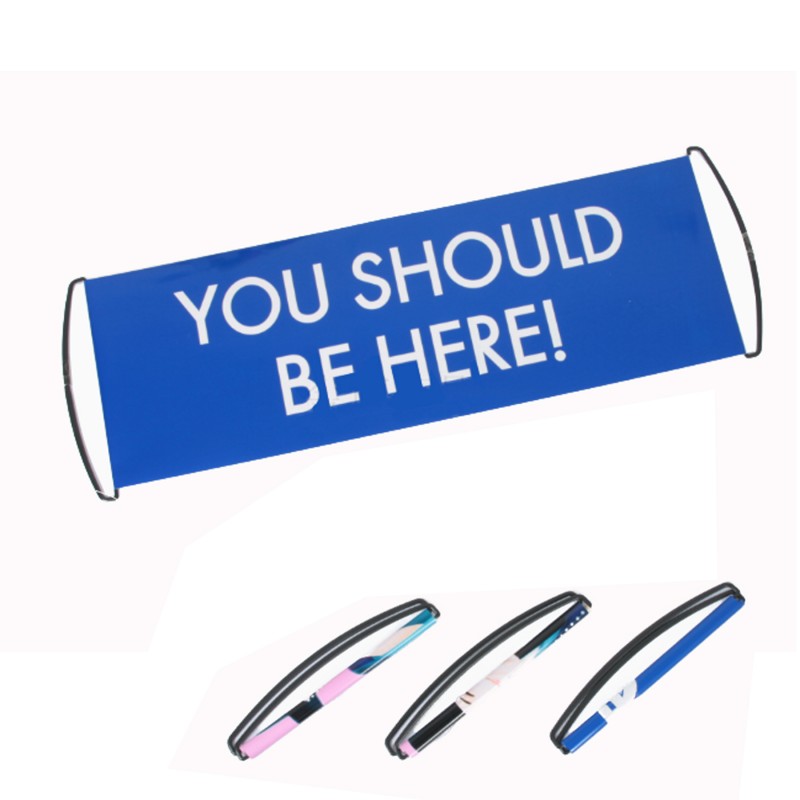 Hand Held Scroll Banner