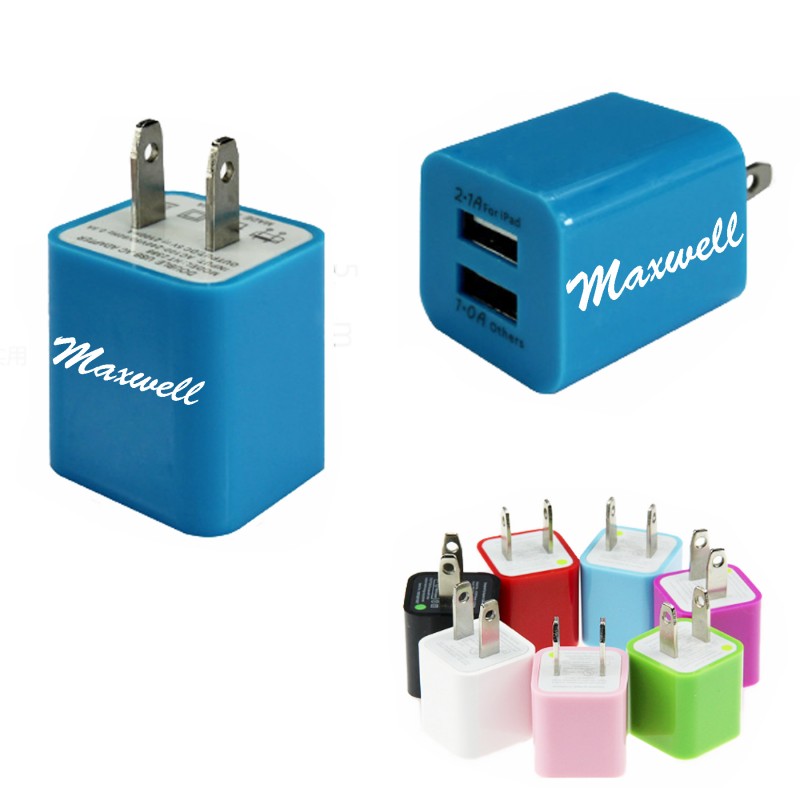 Dual Port USB Wall Charger Adapter A/C Adapter USB Wall Charger
