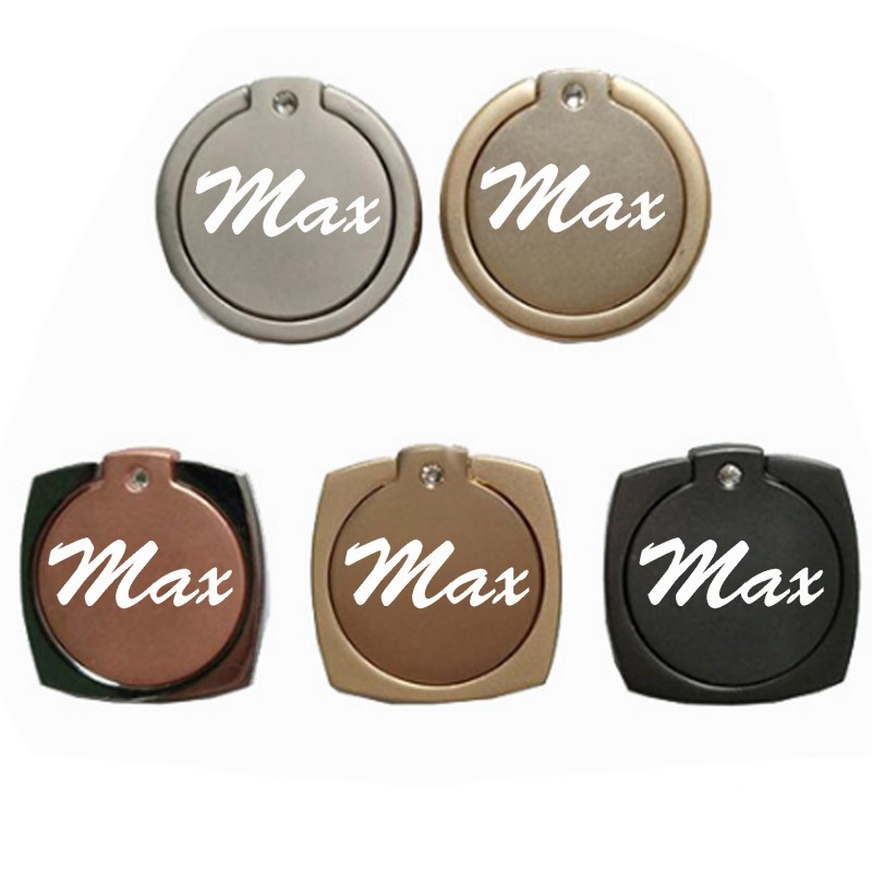 Zinc Alloy 360 Degrees Rotating Cell Phone Ring Stent