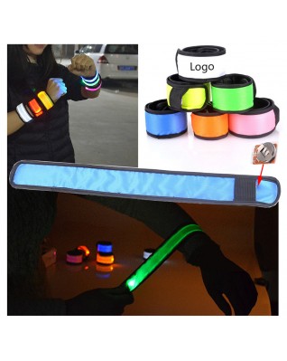 LED Flashing Slap Wrap Bracelet