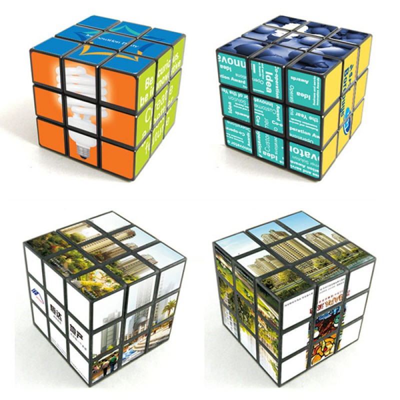 Full Color Process  Puzzle Cube